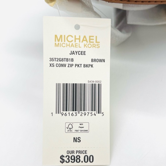 Michael Kors Xsmall Jaycee Convertible Backpack - Picture 11 of 11